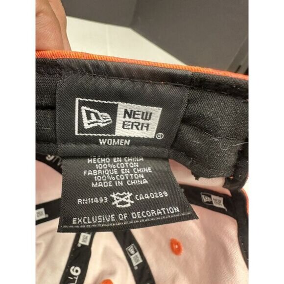 Clemson Tigers Women's New Era Paw Print 9TWENTY Relaxed-Fit Floral‎ Print - Picture 6 of 6